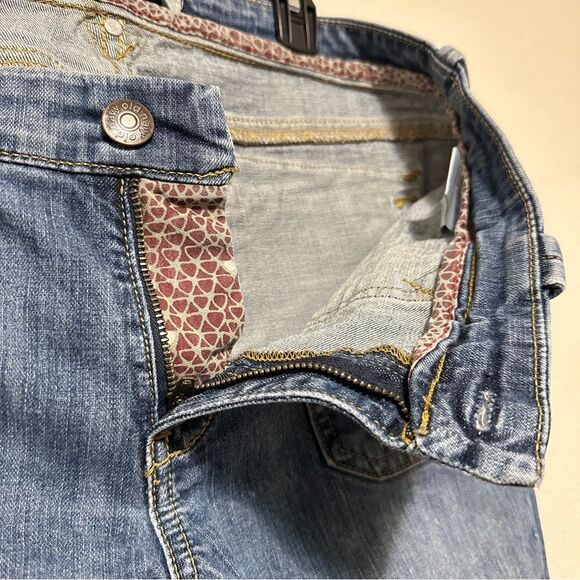 Vintage Old Navy Women’s, size 10 Bootcut Jeans, Button Flap Pockets Denim Pants - Picture 9 of 11